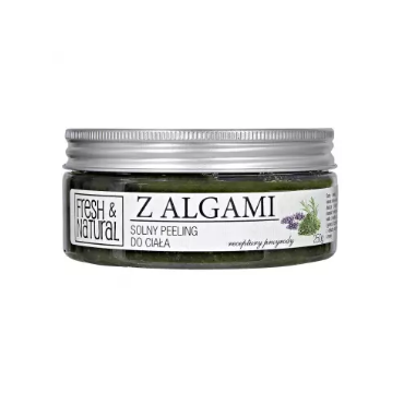 Fresh & Natural -  Fresh&Natural Solny peeling do ciała - Z algami